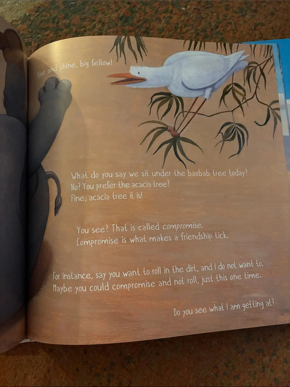 Scholastic Blue Children's Picture Book Duo - Penguin & Rhino Covers